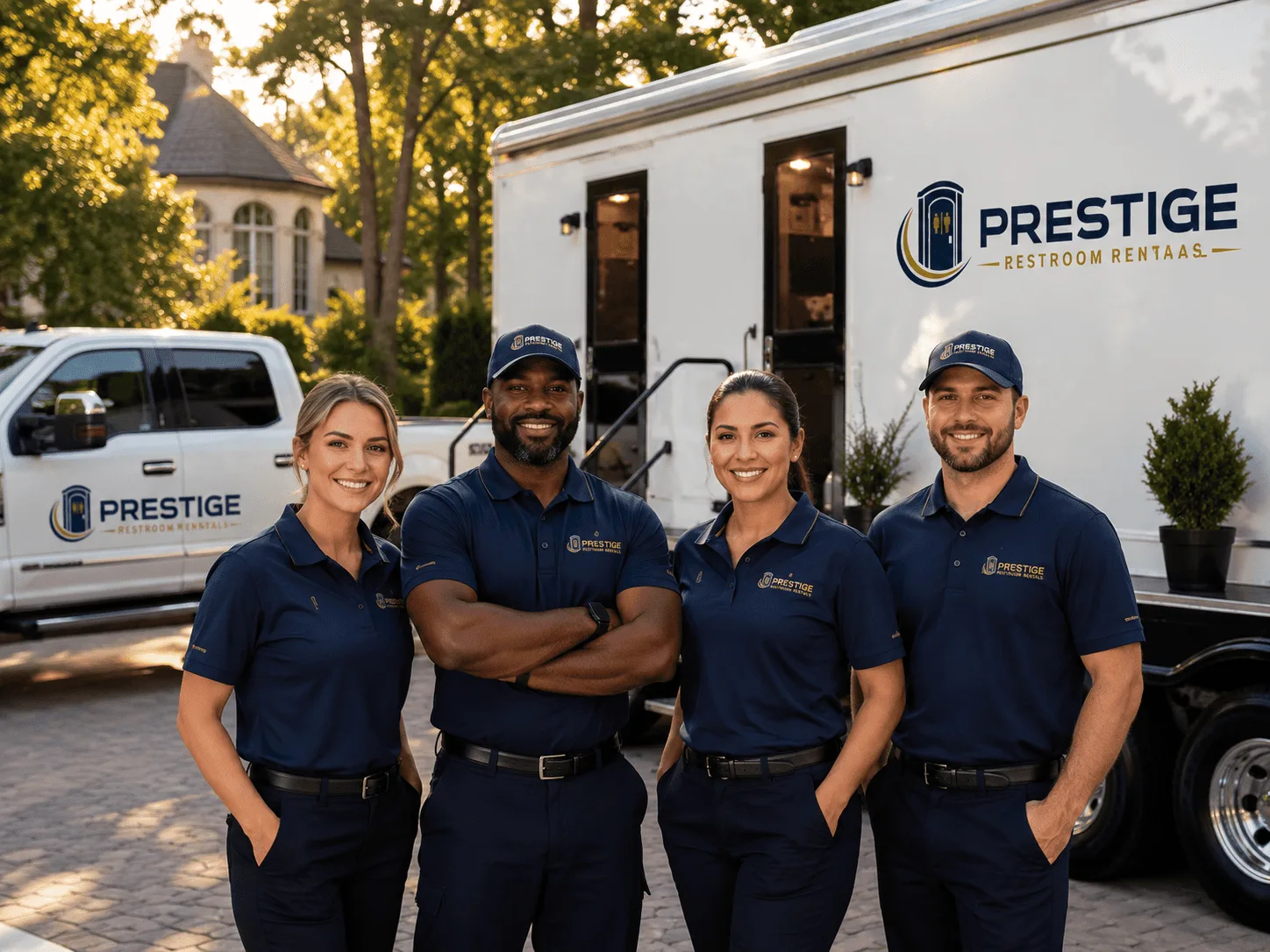 Trusted Luxury Portable Restrooms company in Brandon, IA